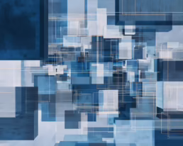 Abstract Blue Shades